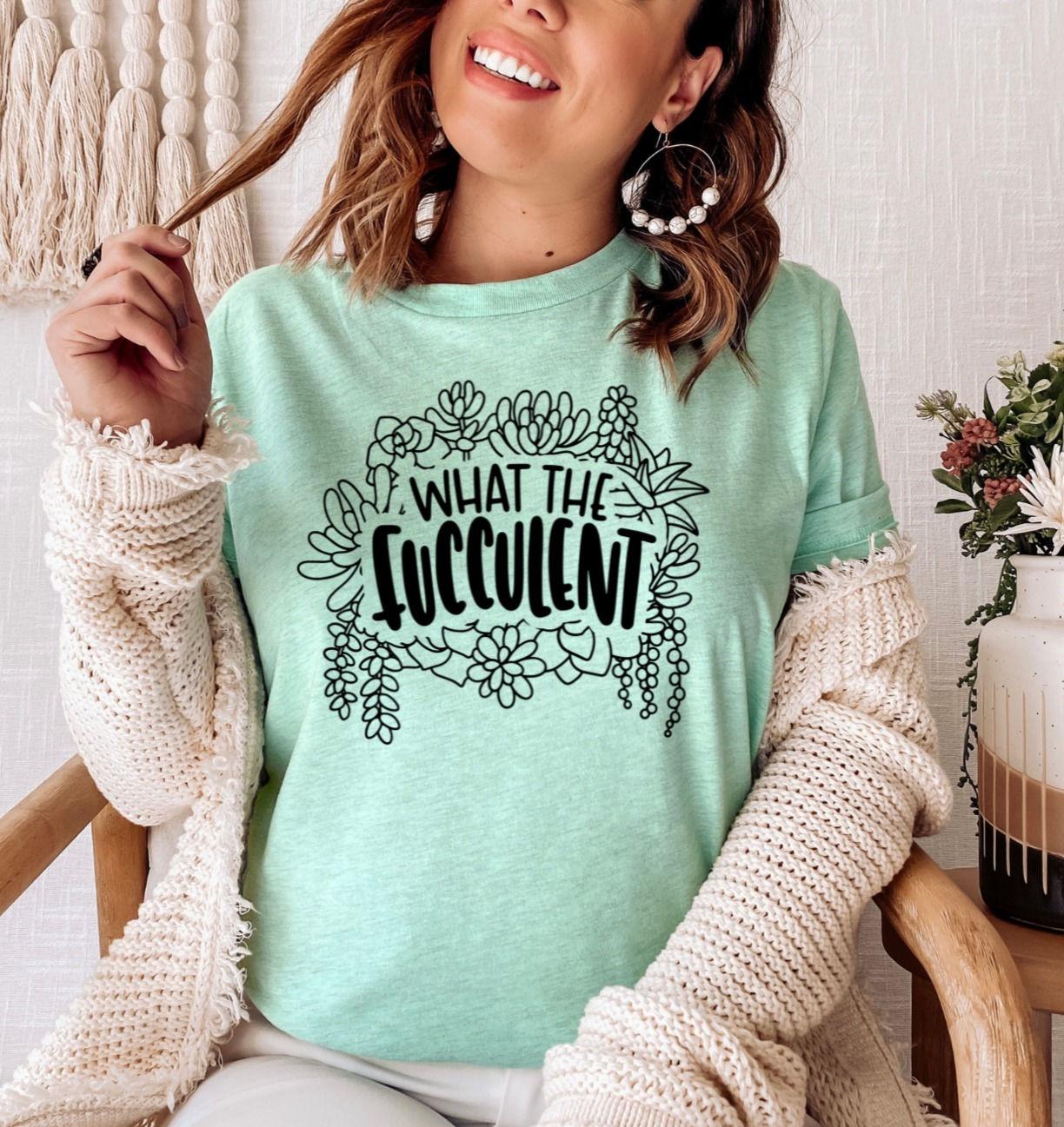 What the Fucculent Unisex T-Shirt