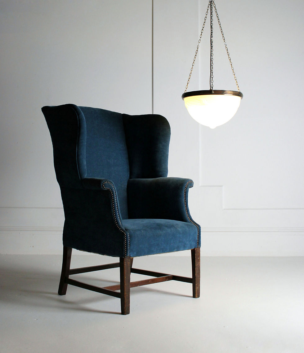 Thumbnail: Early 20th century wingback armchair