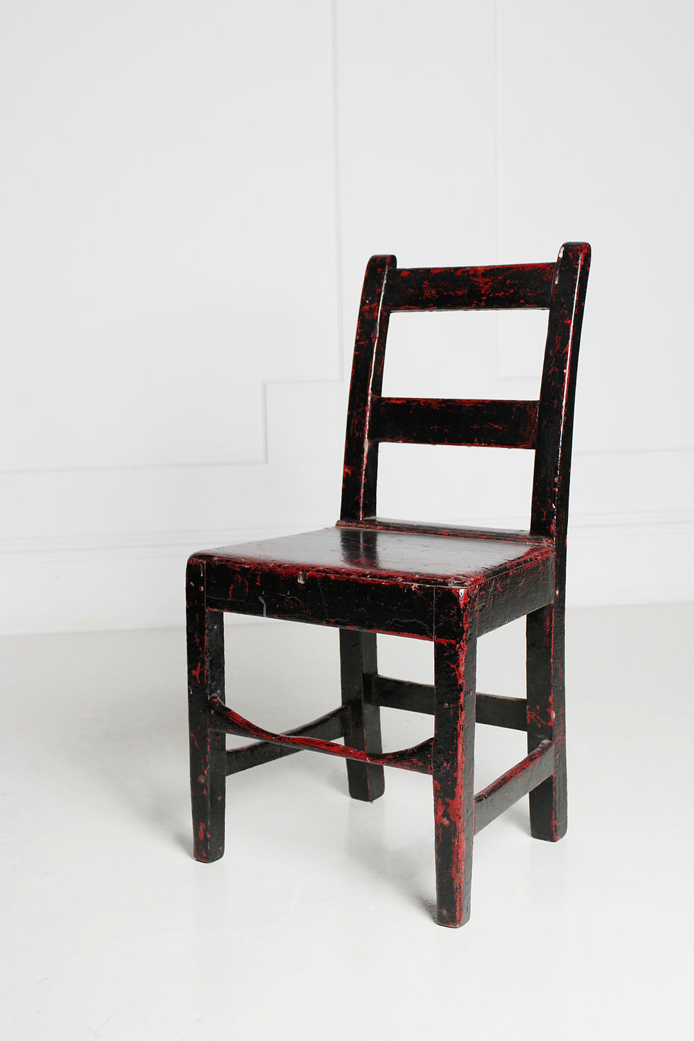 Thumbnail: Painted Pine Primitive Irish Chair