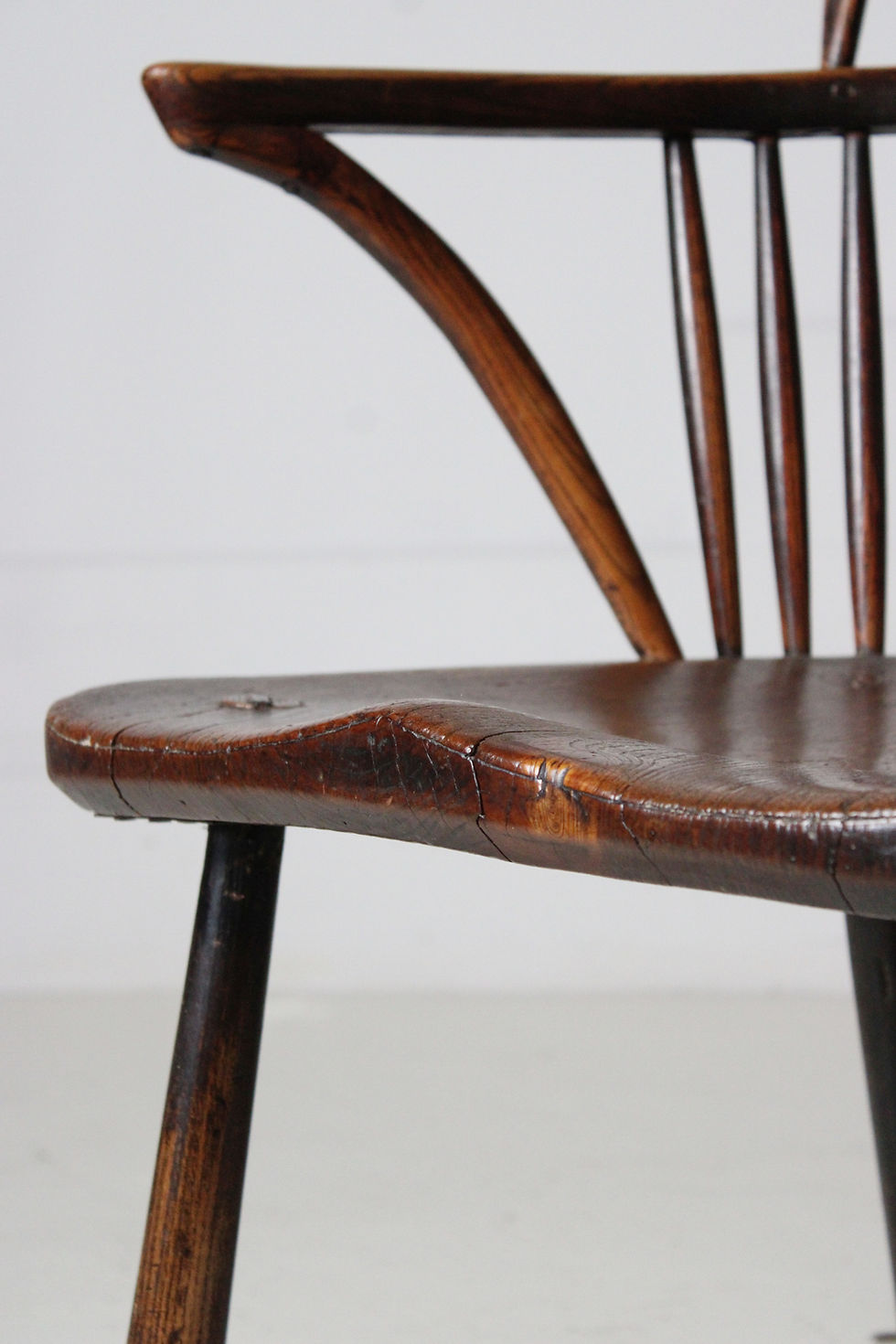 Thumbnail: 18th Century Vernacular Windsor Armchair 