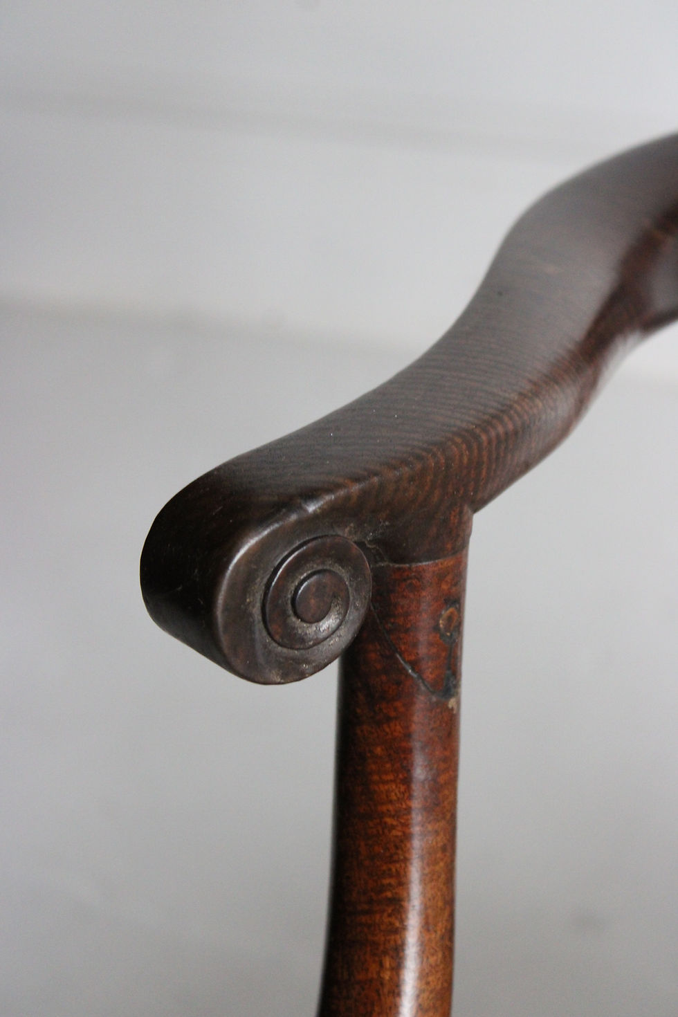 Thumbnail: Georgian armchair of large proportions
