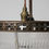 Thumbnail: Bronze cut glass plafonnier 