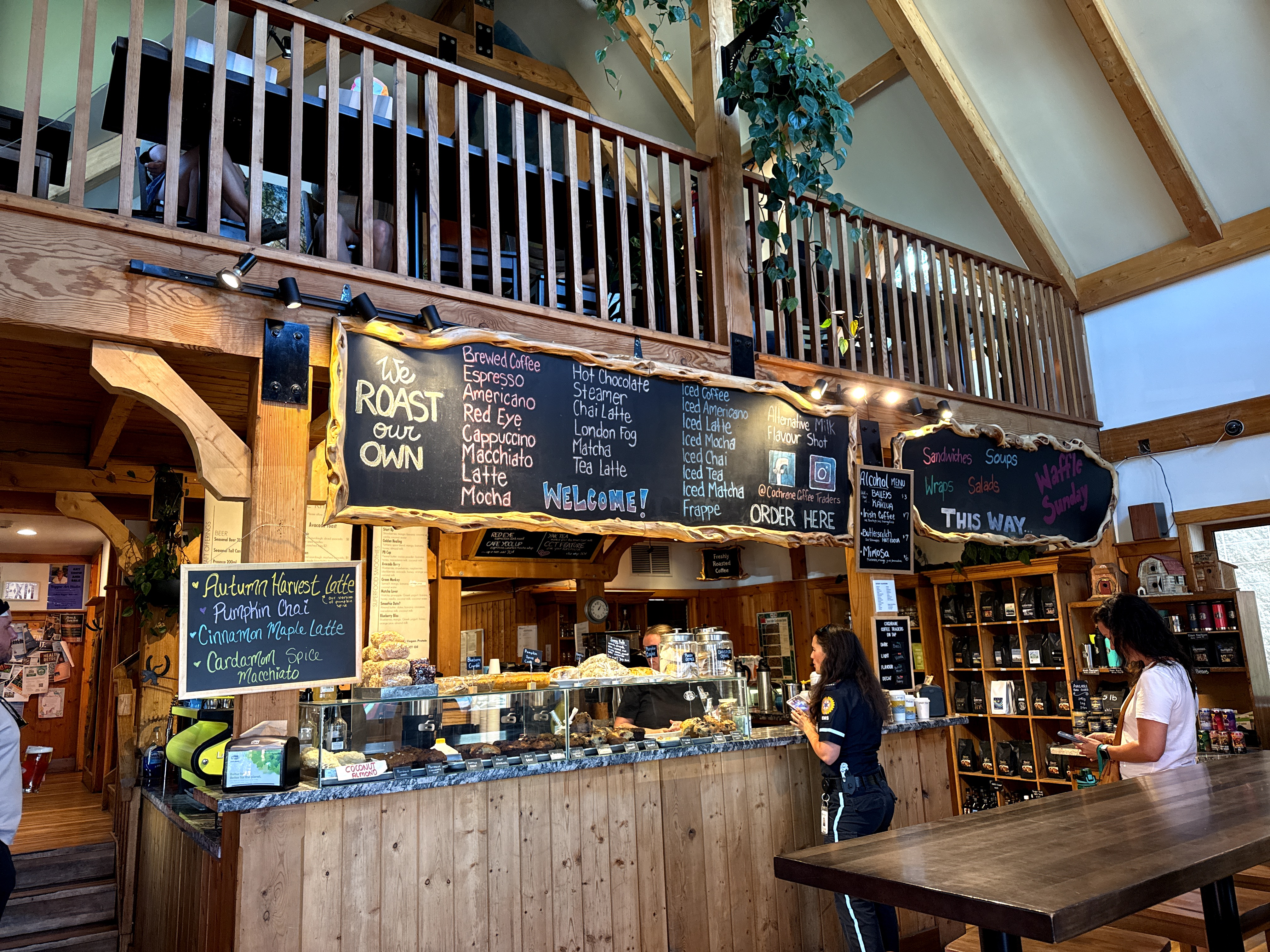 Coffee Traders espresso bar.