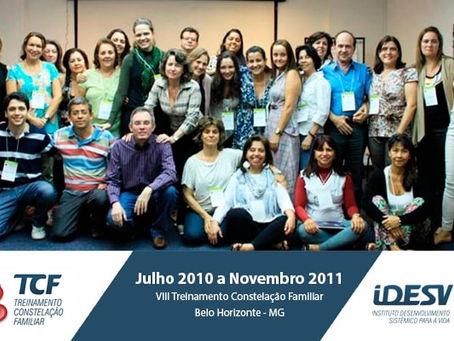VIII BELO HORIZONTE - TREINAMENTO DA ABORDAGEM SISTÊMICO-FENOMENOLÓGICA segundo Bert Hellinger