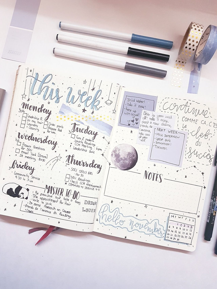 Example Journal Sa Notebook how to fill your journal + Notebook