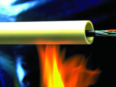 Classificação de flamabilidade da capa do cabo LAN