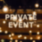 PRIVATE - Weddings, Graduations, Birthdays, Corporate