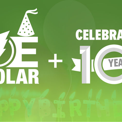 OE SOLAR CELEBRATES ITS 10 YEAR ANNIVERSARY