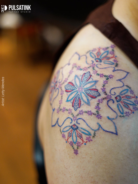 Color tattoo
