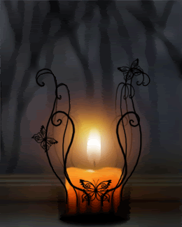 this is a picture of a candle that burns with an eternal flame