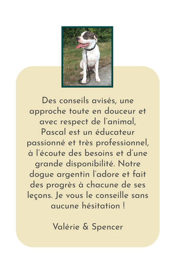 un avis positif sur un éducateur canin à Rennes
