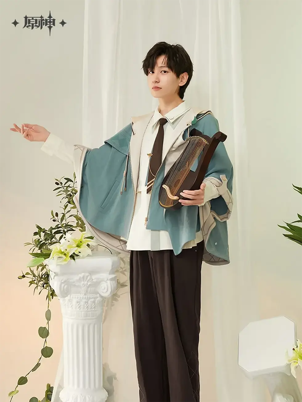Thumbnail: Official Genshin Impact Venti Impression Hooded Cape