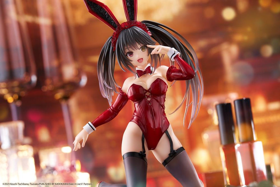 Thumbnail: Date A Live V Desktop Cute Kurumi Tokisaki (Bunny Ver.) Figure