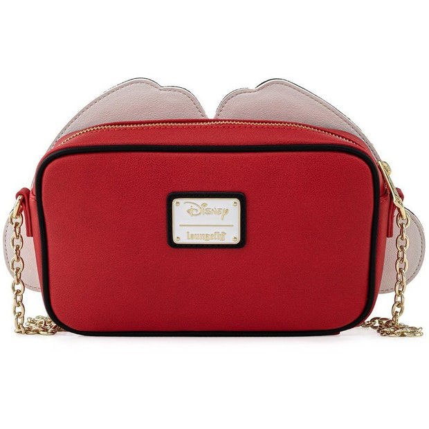 Thumbnail: Loungefly Disney Mickey Mouse Love Heart Hands Crossbody Bag