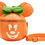Thumbnail: Loungefly Disney - Minnie Mouse Pumpkin Glow Face Crossbody Bag