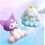 Thumbnail: Sanrio Characters Starry Squishy Night Light - Cinnamoroll and Kuromi