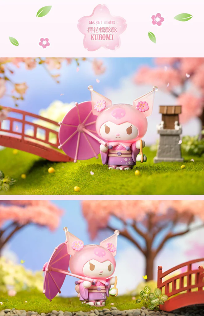 Sanrio Characters Cherry Blossom and Wagashi Blind Box Figure | Kiss Anime