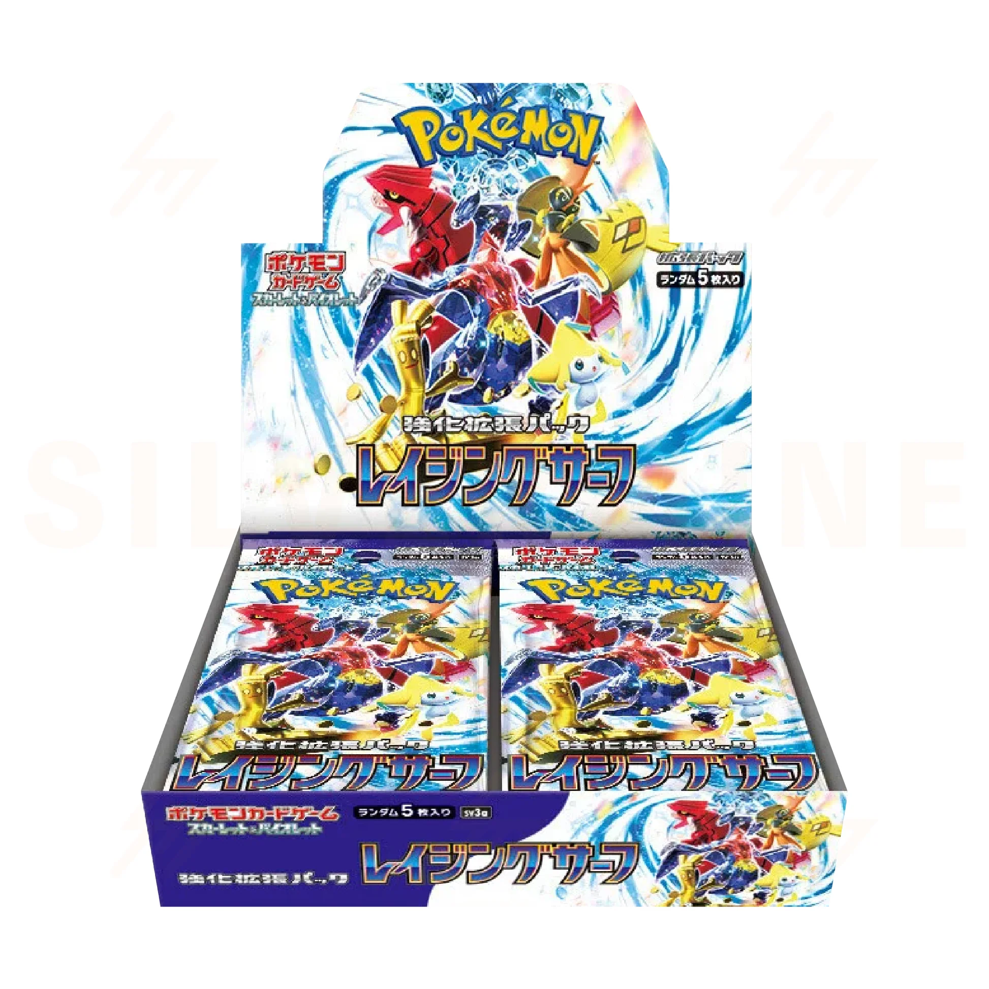 Pokemon Scarlet & Violet SV3A Raging Surf Booster Box - Japanese Pokemon TCG