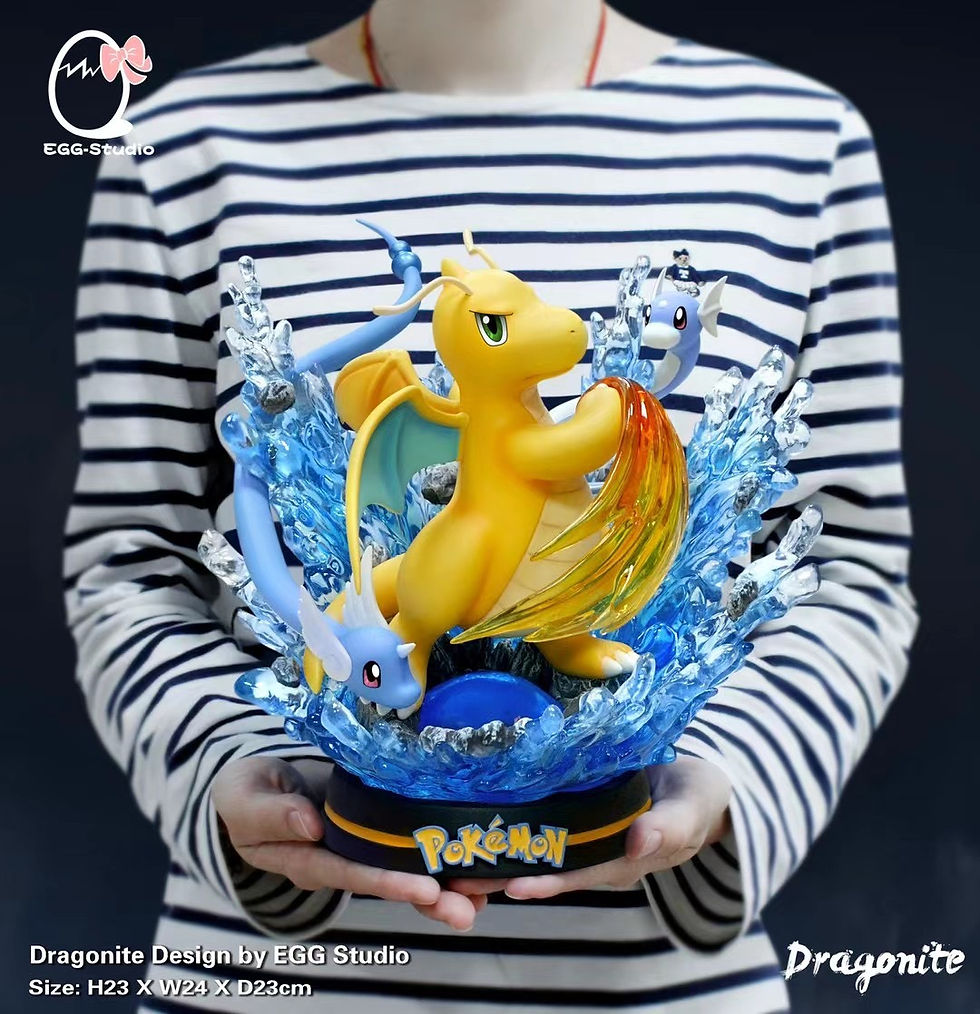Thumbnail: Egg Studio  Evolution of  Dragonair Resin Statue