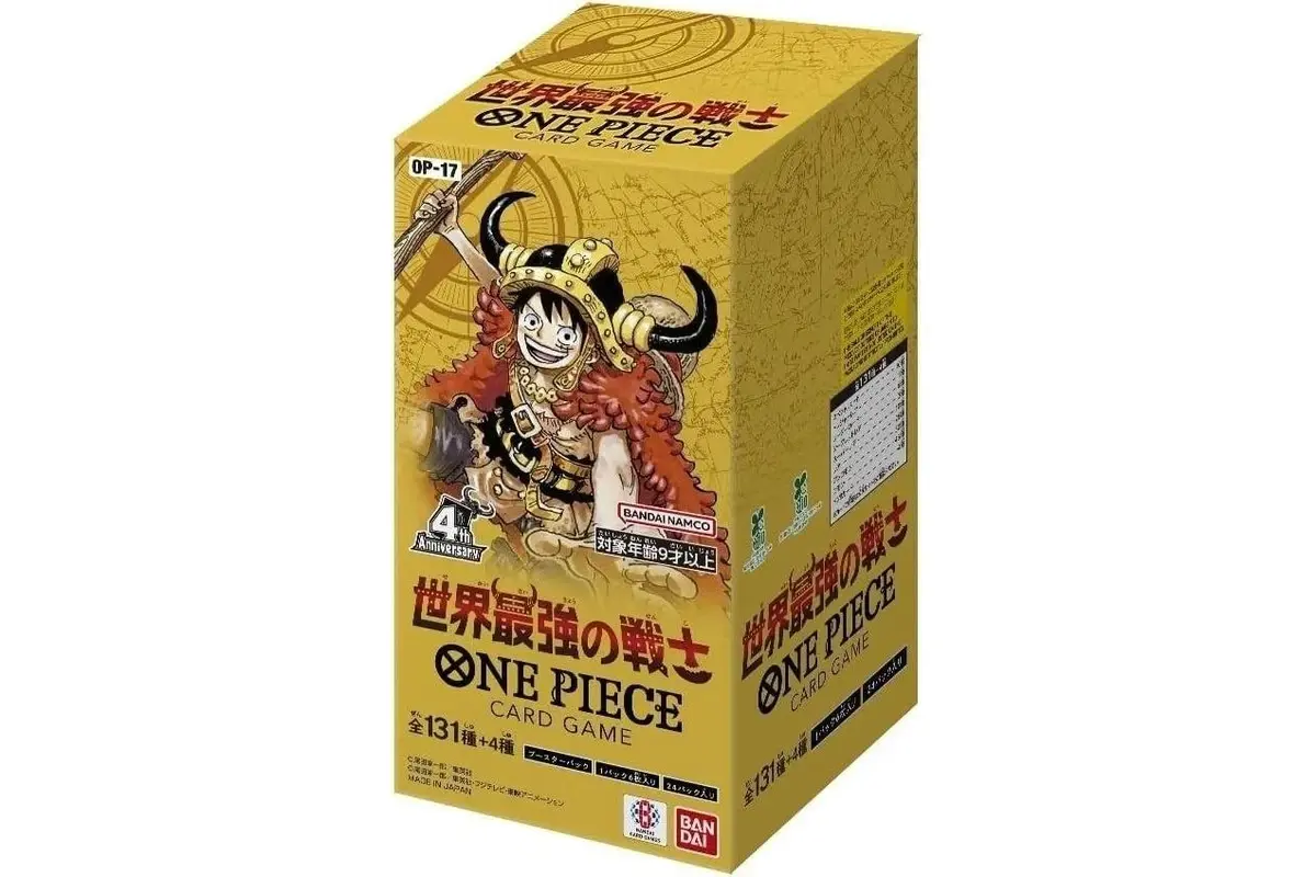 BANDAI One Piece TCG - OP-17: The Worlds Strongest Warriors Booster Box Japanese