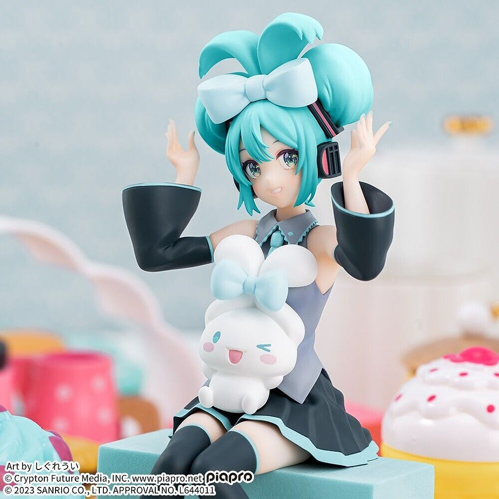 Thumbnail: Hatsune Miku CINNAMOROLL Chokonose Premium Figure