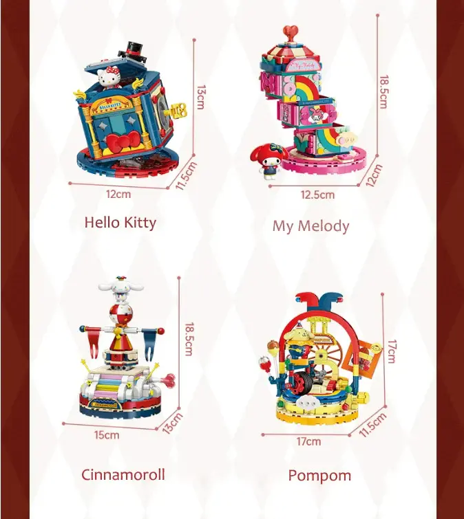Thumbnail: Keeppley Sanrio Magic Circus Building Block