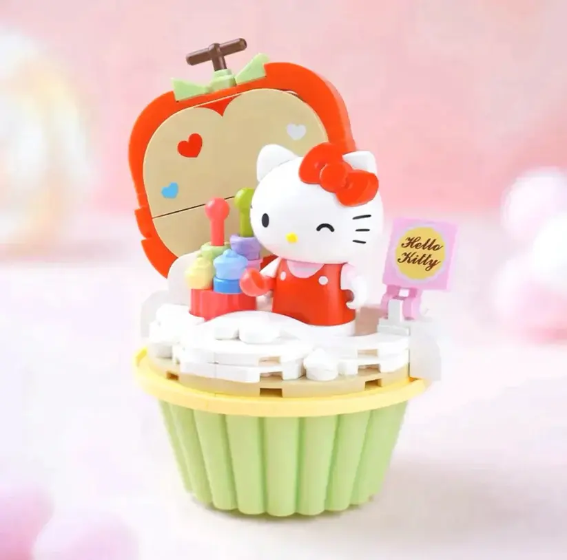 Thumbnail: Keeppley Sanrio Fruit Cupcake Building Block
