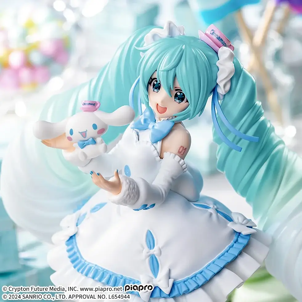 Thumbnail: SEGA Luminasta Hatsune Miku x Cinnamoroll White Dress Ver.