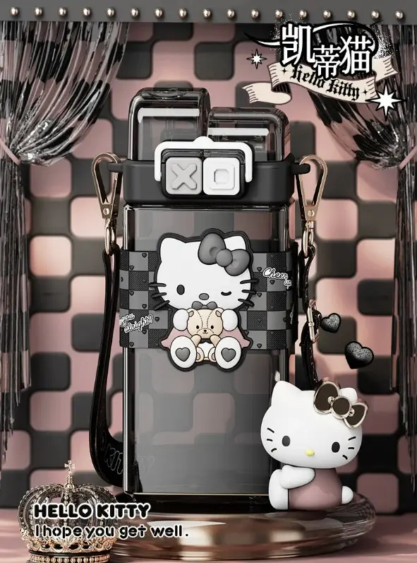 Thumbnail: Official Sanrio Garden Touring Double Drinking Water Bottle 520ML