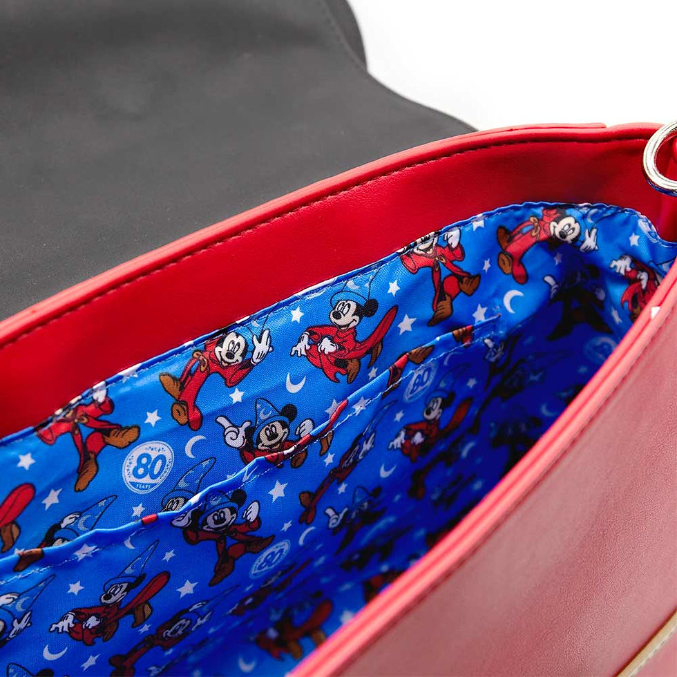 Thumbnail: Loungefly Disney Sorcerer's Apprentice Mickey Crossbody Bag