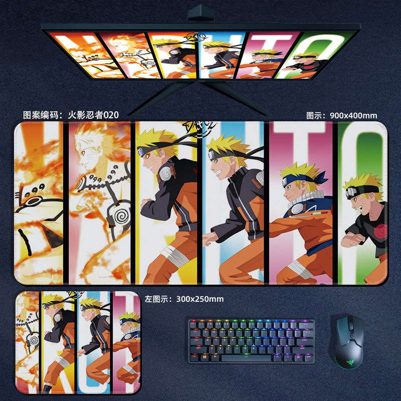 Thumbnail: Naruto Mouse Pad Keyboard Pad (A)