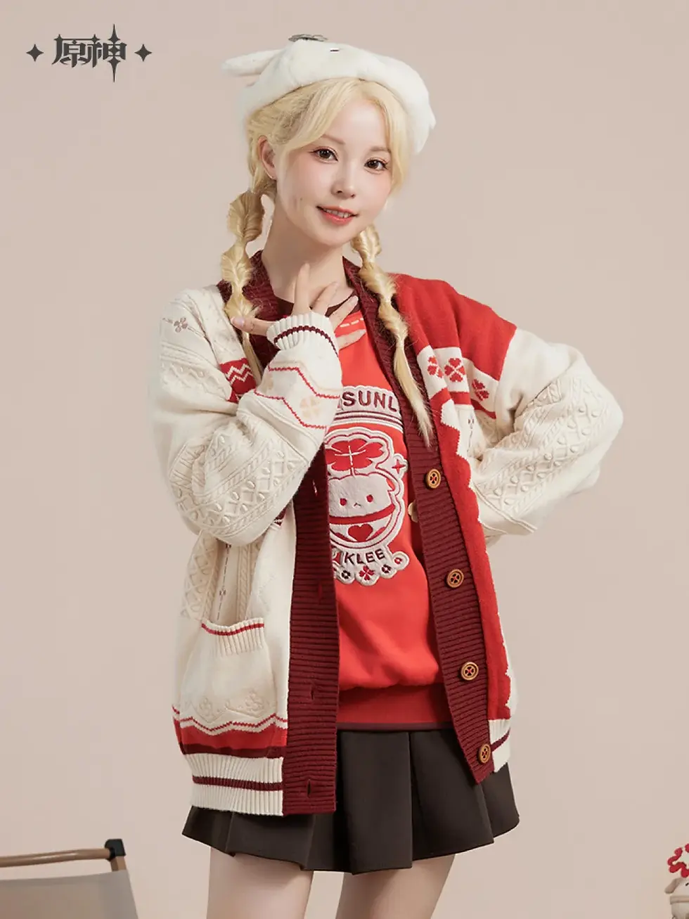 Thumbnail: Official Genshin Impact Klee Impression Knit Cardigan