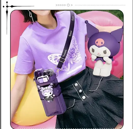 Thumbnail: Official Sanrio Garden Touring Double Drinking Water Bottle 520ML