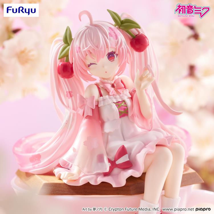 Thumbnail: Vocaloid Sakura Miku (2025 Wink Ver.) Noodle Stopper Figure