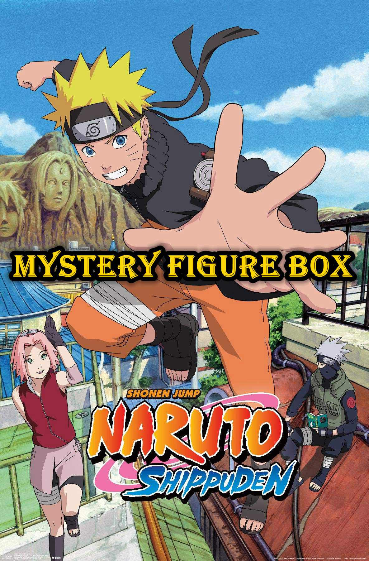 Naruto: Shippuden Mystery Figure Box | 3 Figures | Value Box