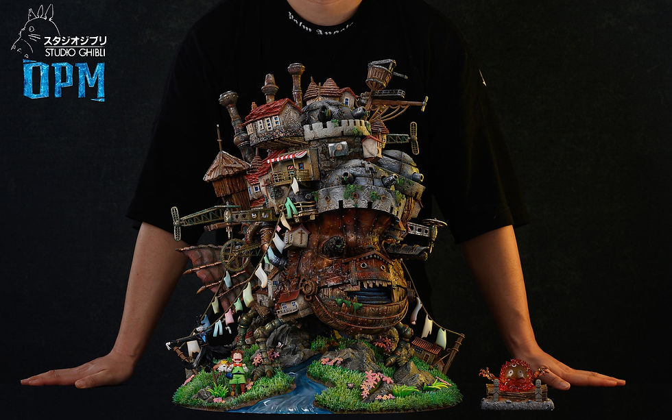 Thumbnail: OPM-Studio Hayao Miyazaki Movie Series Howl's Moving Castle  Resin Statue