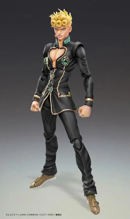 Thumbnail: JoJo's Bizarre Adventure Super Action Statue Giorno Giovanna (Black Ver.)