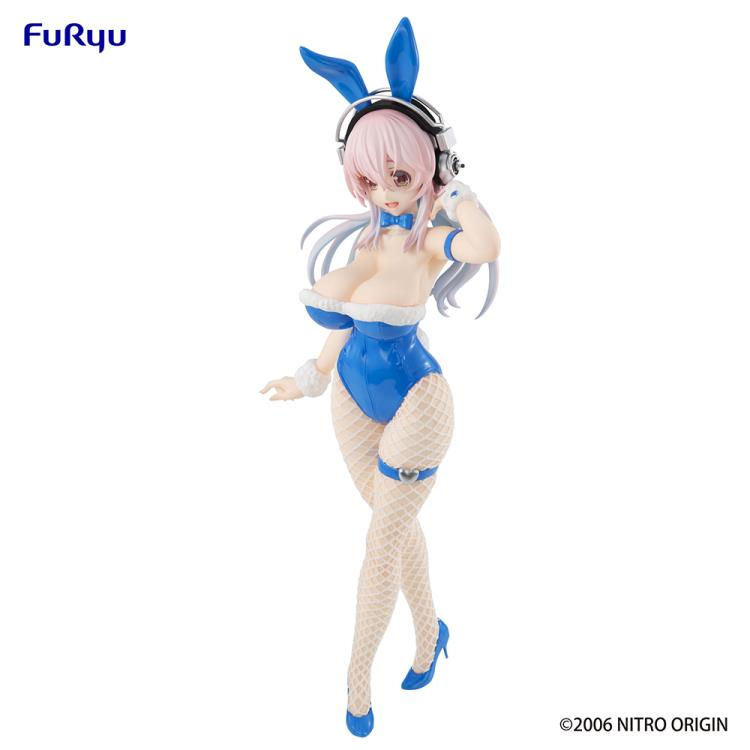 Thumbnail: Nitroplus BiCute Bunnies Super Sonico (Blue Rabbit Ver.) Figure