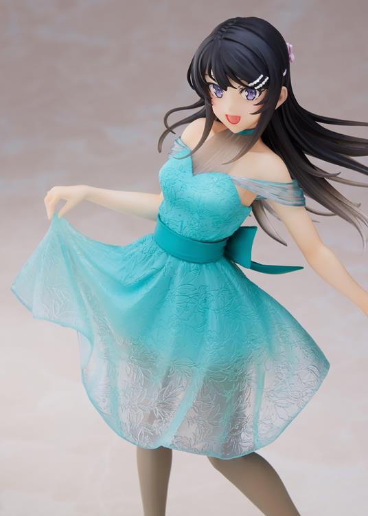 Thumbnail: Rascal Does Not Dream of Bunny Girl Mai Sakurajima (Clear Dress Ver.) Figure