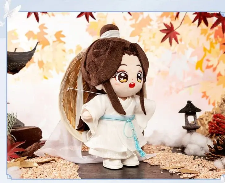 Thumbnail: Heaven Official's Blessing Xie Lian Posable Plush Doll With Skeleton