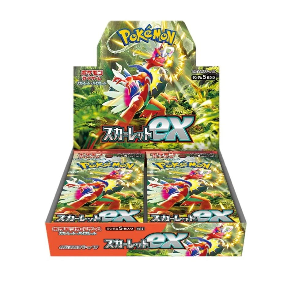 Pokemon Scarlet & Violet Scarlet ex Booster Box SV1S - Japanese Pokemon TCG