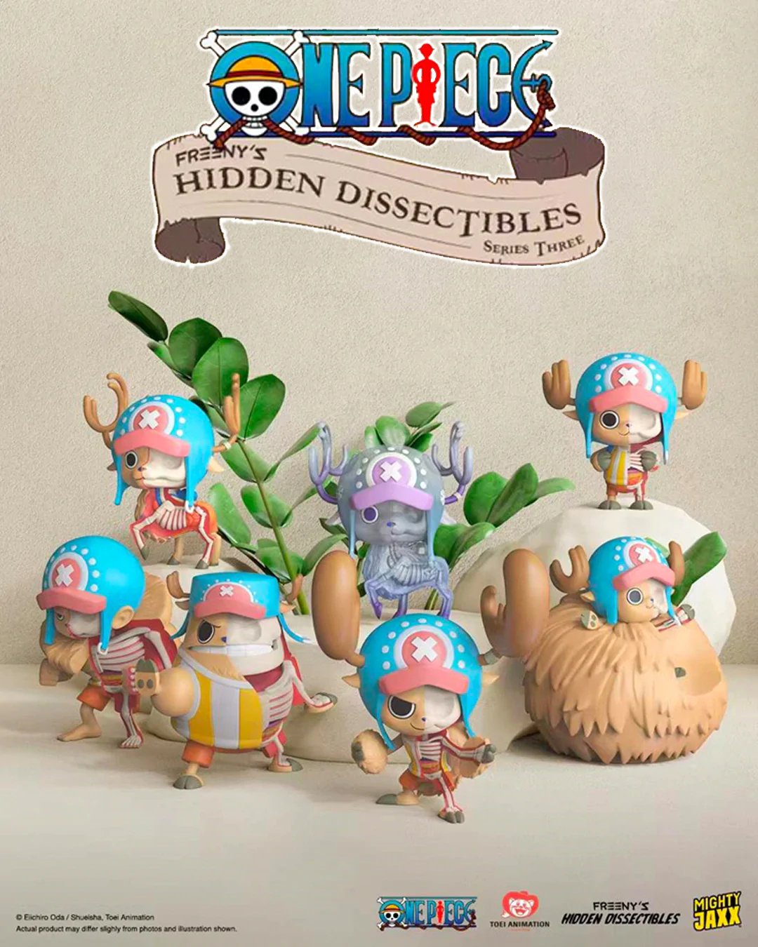One Piece X Jason Freeny3 - Chopper Blind Box Figure