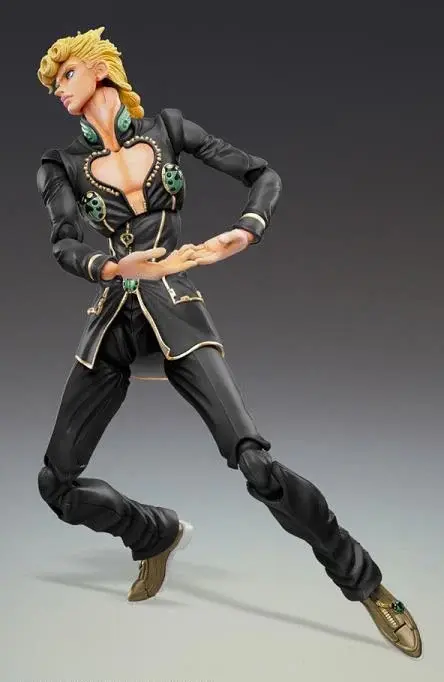 Thumbnail: JoJo's Bizarre Adventure Super Action Statue Giorno Giovanna (Black Ver.)