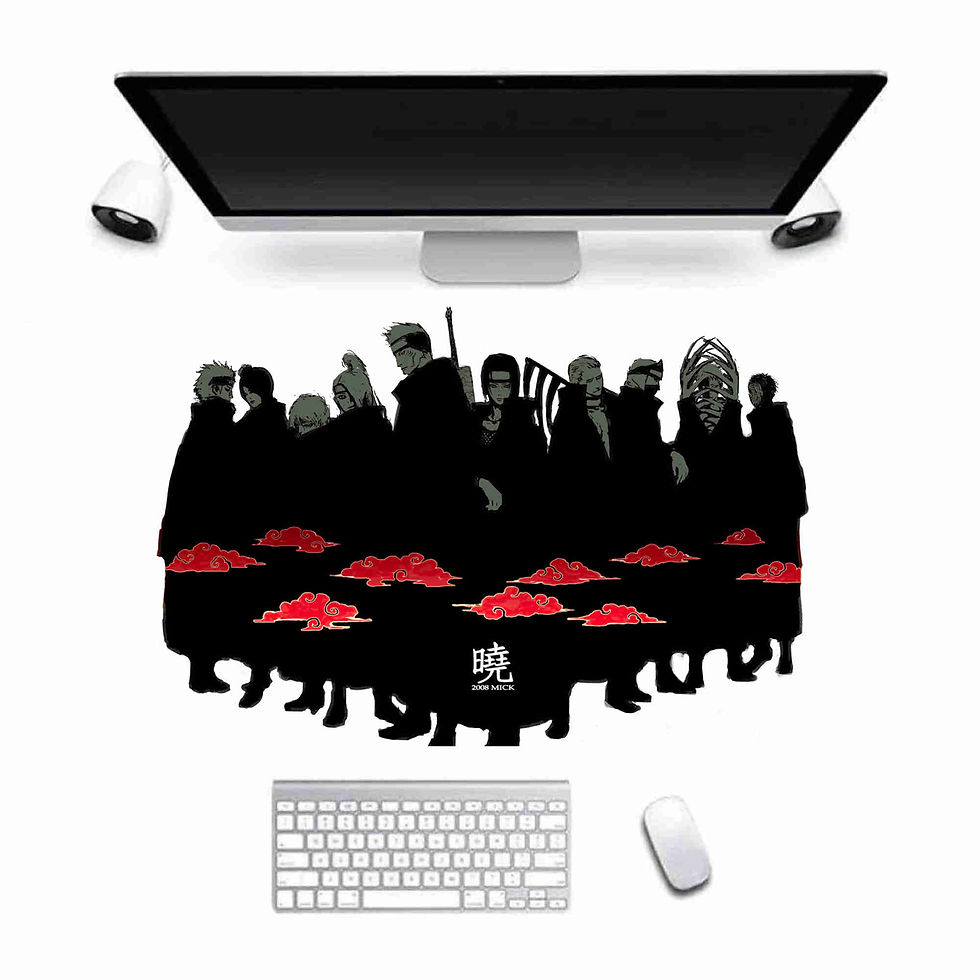 Thumbnail: Naruto Mouse Pad Keyboard Pad (B)