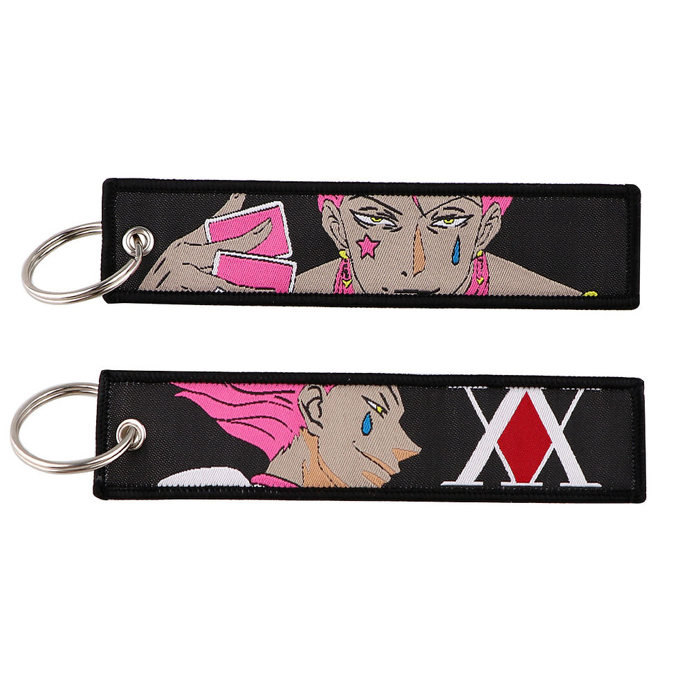 Thumbnail: Jet Tag - Hunter x Hunter Double-sided Embroidery Keychains