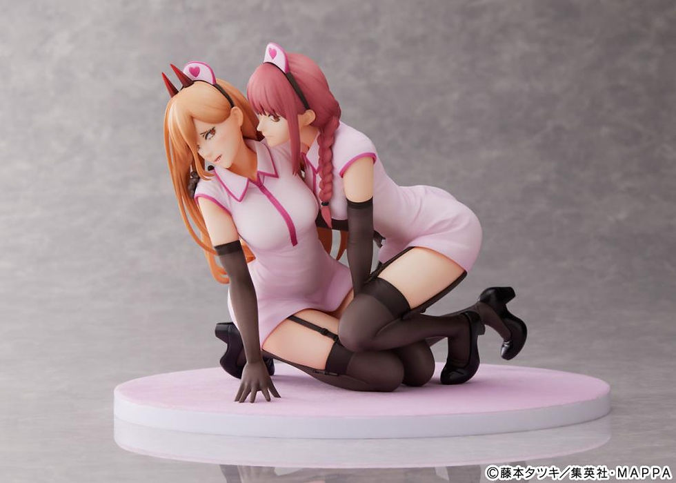 Thumbnail: Chainsaw Man F:Nex Power & Makima (Nurse Ver.) 1/7 Scale Figure