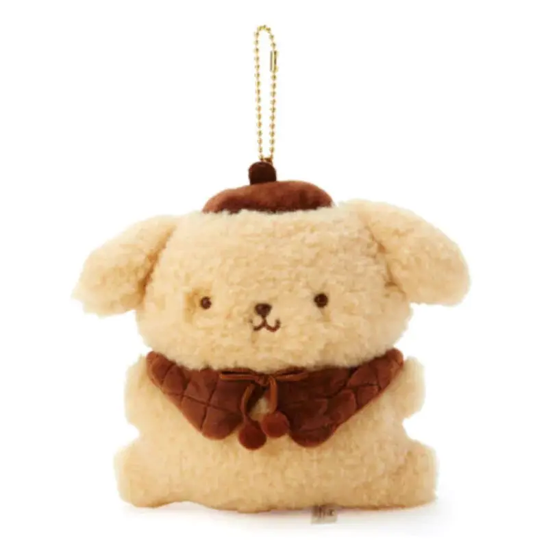 Thumbnail: Sanrio Character Potemoko Fluffy Mascot with Chain