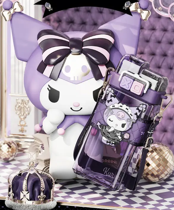 Thumbnail: Official Sanrio Garden Touring Double Drinking Water Bottle 520ML