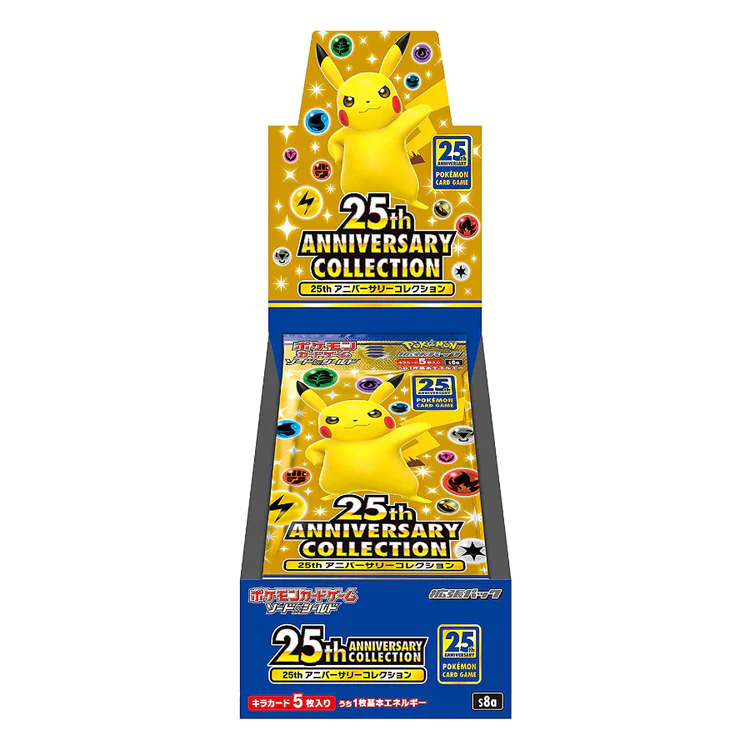 Pokemon TCG 25th Anniversary Booster Box s8a - Japanese Pokemon TCG