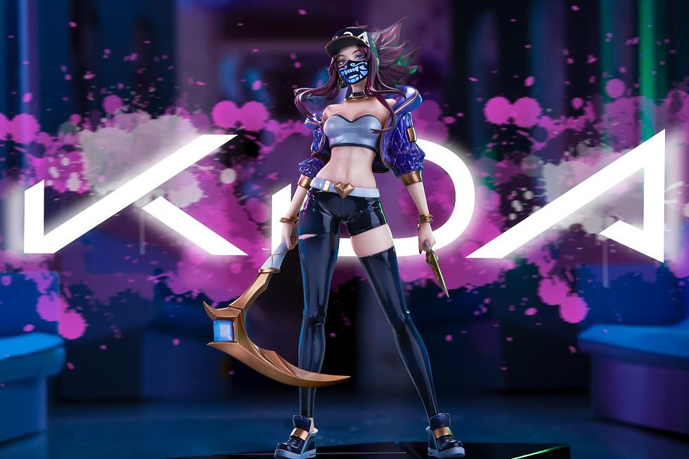 Thumbnail: League of Legends K/DA Akali 1/7 Scale Figure